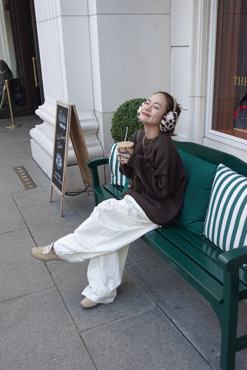 ベーシックルーズニット